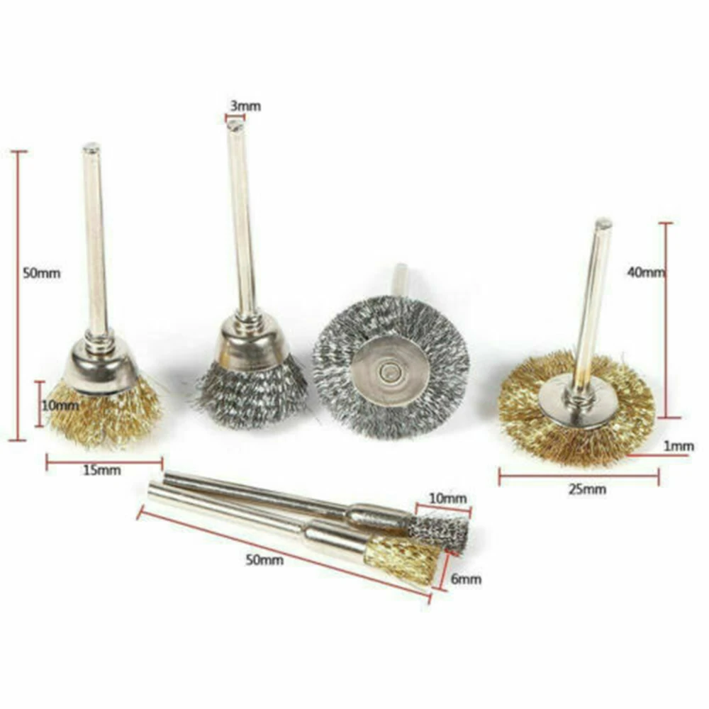 

Rust Wire brush Remover Corrosion Paint Removal Polisher Supply Polishing