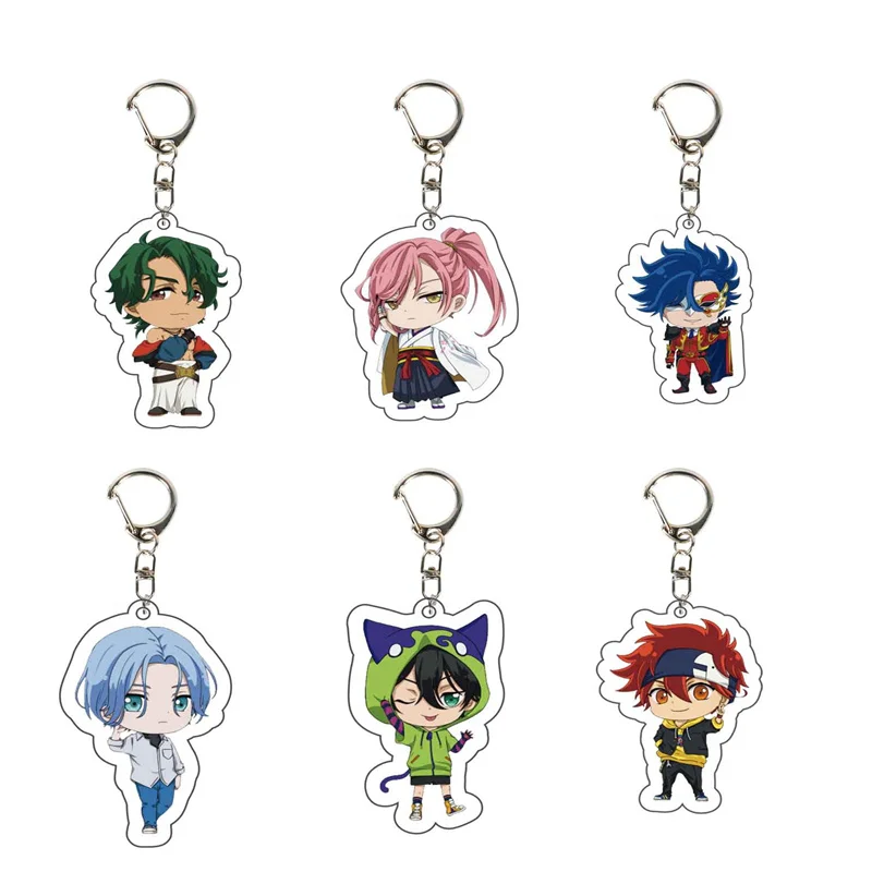 

Anime Keychains Sk8 The Infinity Reki Kyan Langa Hasegawa Miya Cherry Blossom Joe Acrylic Figure Keyrings Kawaii Bag Key Chain