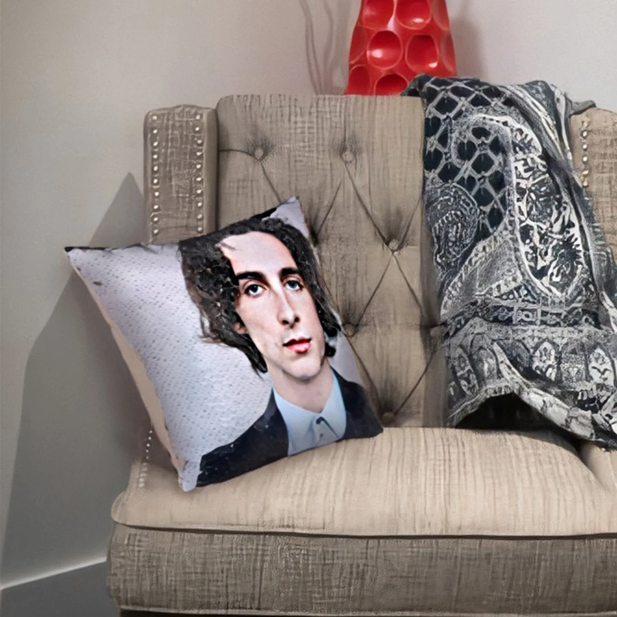 Тимоте Chalamet диванная Подушка Sexy Чехол 40 х см синий Декоративные диванные подушки