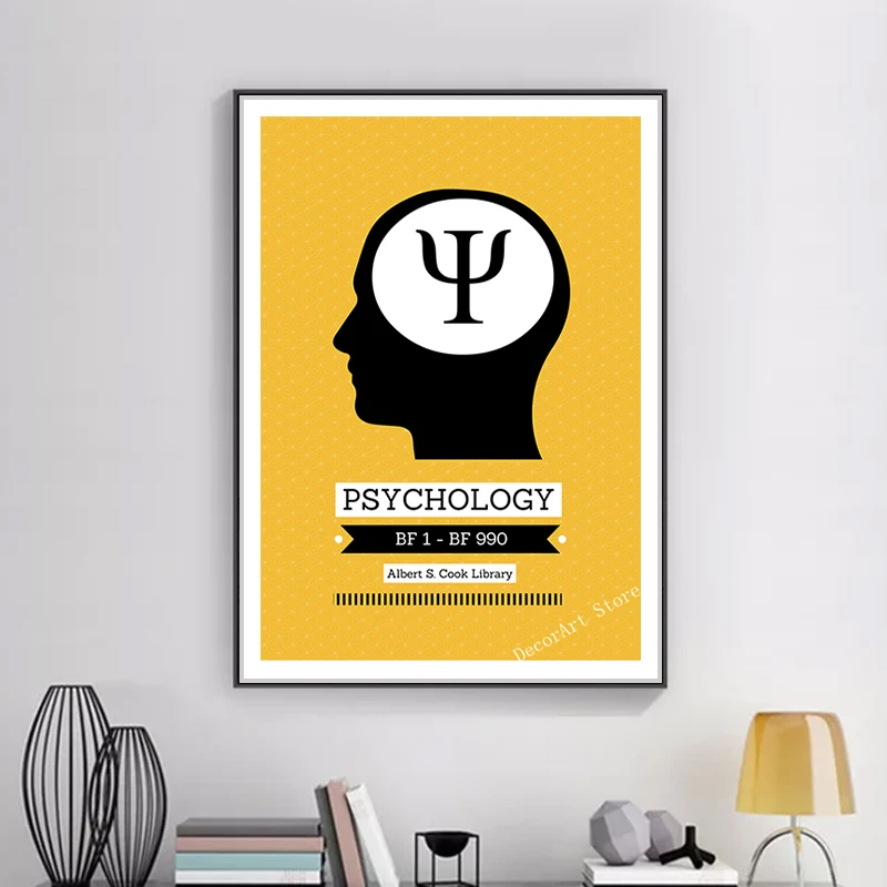 Психология Фрид Холст Картина винтажная Настенная картина Фотообои наклейки