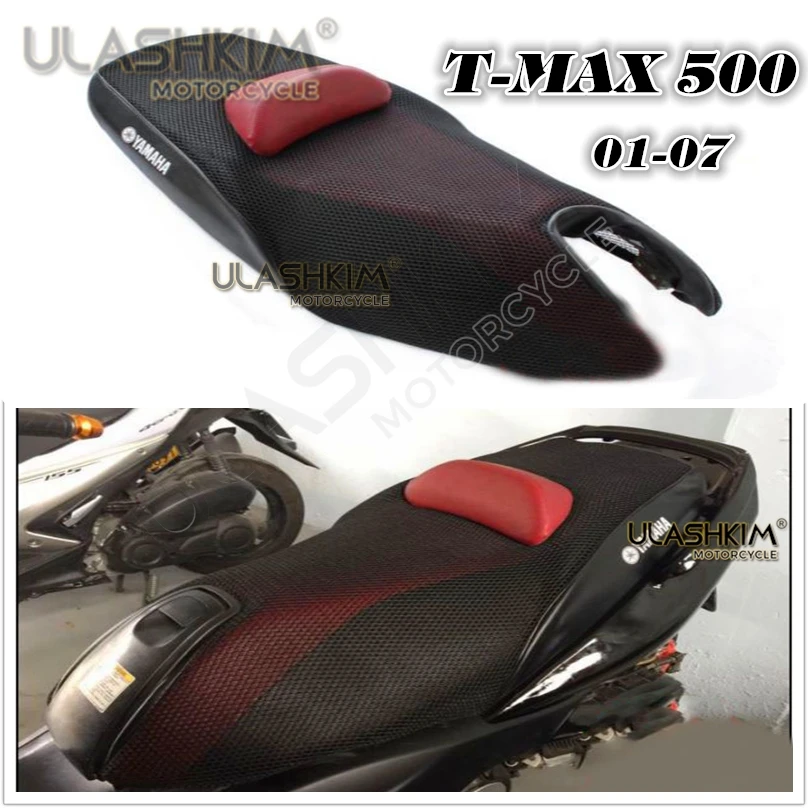 

3D 7 мм солнцезащитное покрытие крышка модифицированный T-Max чехол для сиденья чехол с теплоизоляцией Крышка для Yamaha Tmax500 2001-2007