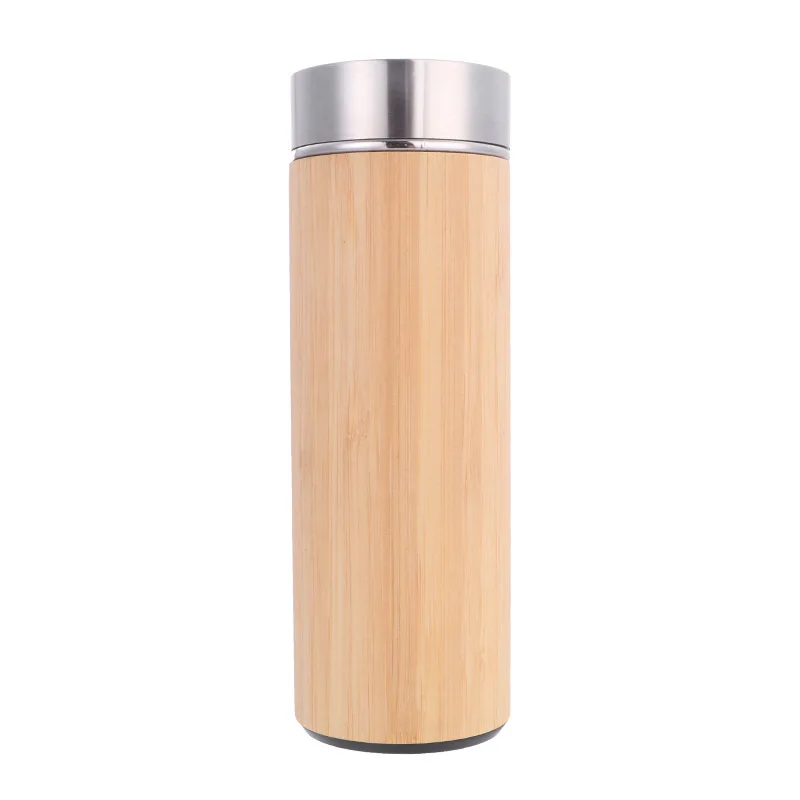 Bottle Vacuum Flasks Insulated Bottles Coffee Tea Mug Bamboo Cup