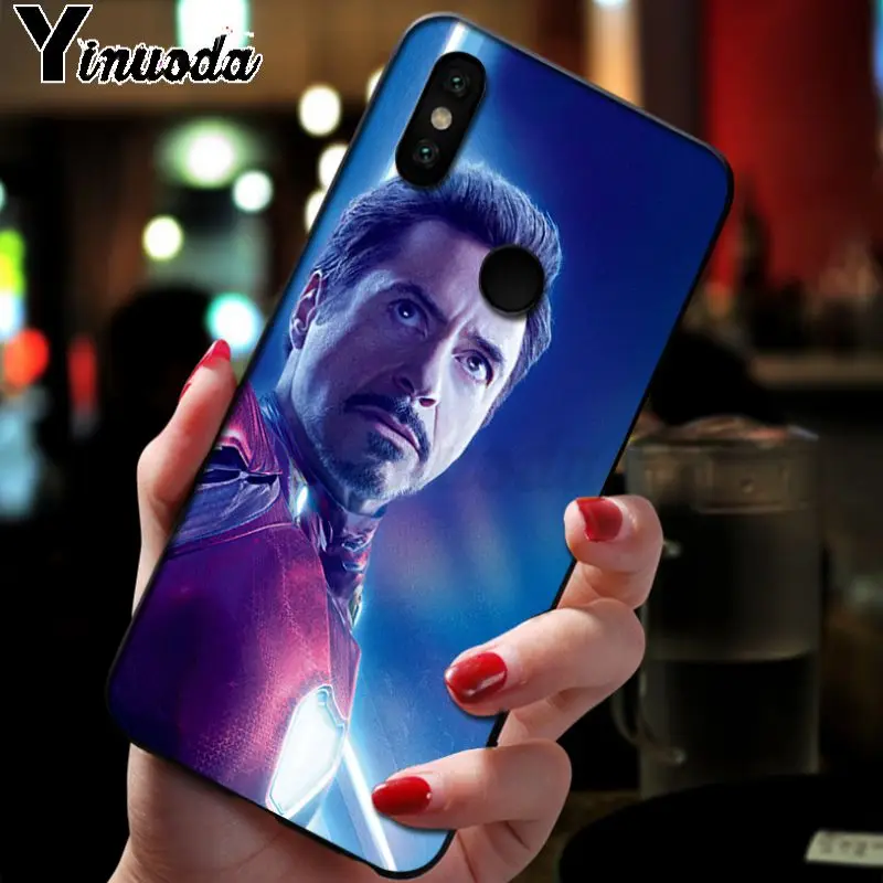 14 Милые Чехлы для телефона Yinuoda Tony Stark Marvel iron man для xiaomi redmi 7 5plus 6pro 6a 4x go note5 note7 note8pro mi8se 9se - Цвет: 14