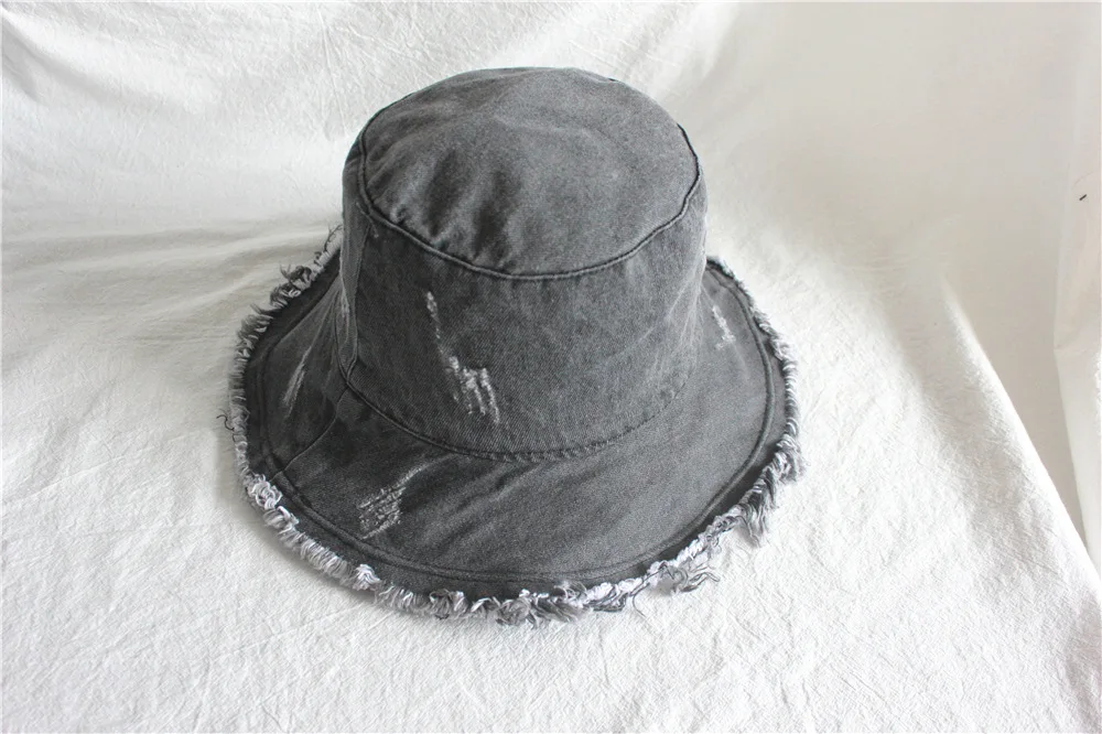 

New Denim Fisherman's Hat Bucket Hat Unisex Fashion Bob Caps Hip Hop Gorros Men Women Panama Warm Windproof Bucket Hat Outdoor