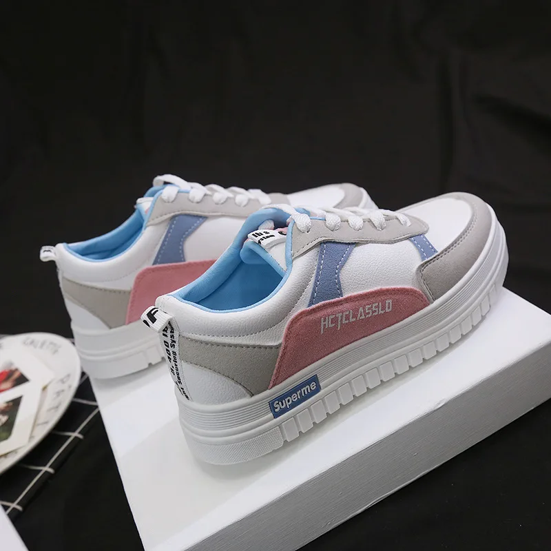 

New Style Women's Shoes Board Shoes Thick Bottom Casual Shoes Sports Shoes High Quality Women's Shoes Women Sneakers 2020