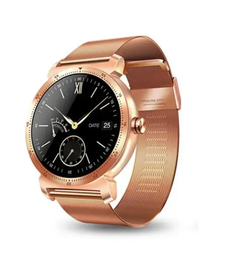 Мужские умные часы K88H Plus роскошные с сенсорным экраном Bluetooth пульсометром и