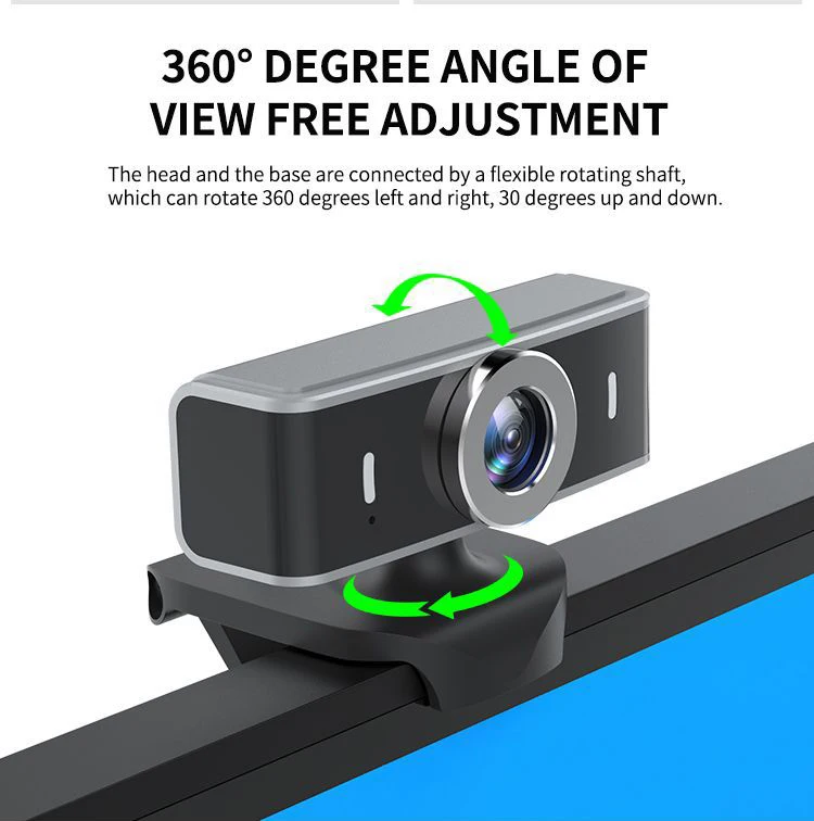 

A10 HD Webcam Mini Computer PC WebCamera USB Driver-Free Built-In Microphones For Live Broadcast Video Calling Conference Work