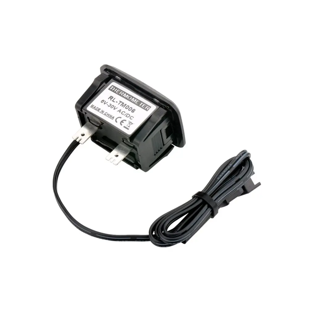 Цифровой датчик температуры TM006 используется в мотоцикле ATV термометр с