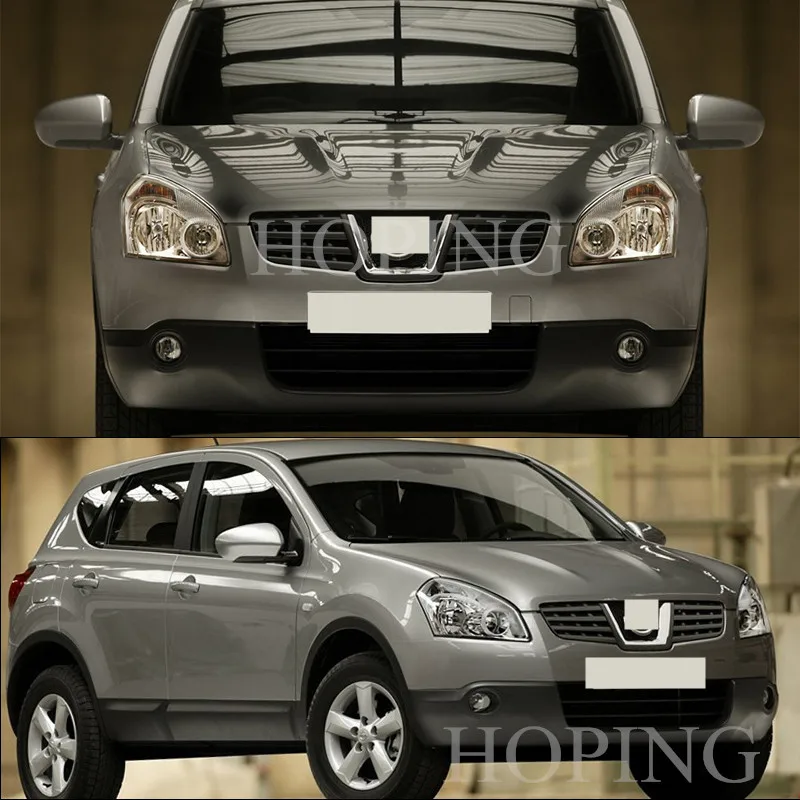 

Hoping Left Right Front bumper headlight For Nissan Qashqai 2008 2009 2010 2011 2012 2013 2014 Headlamp Head Light
