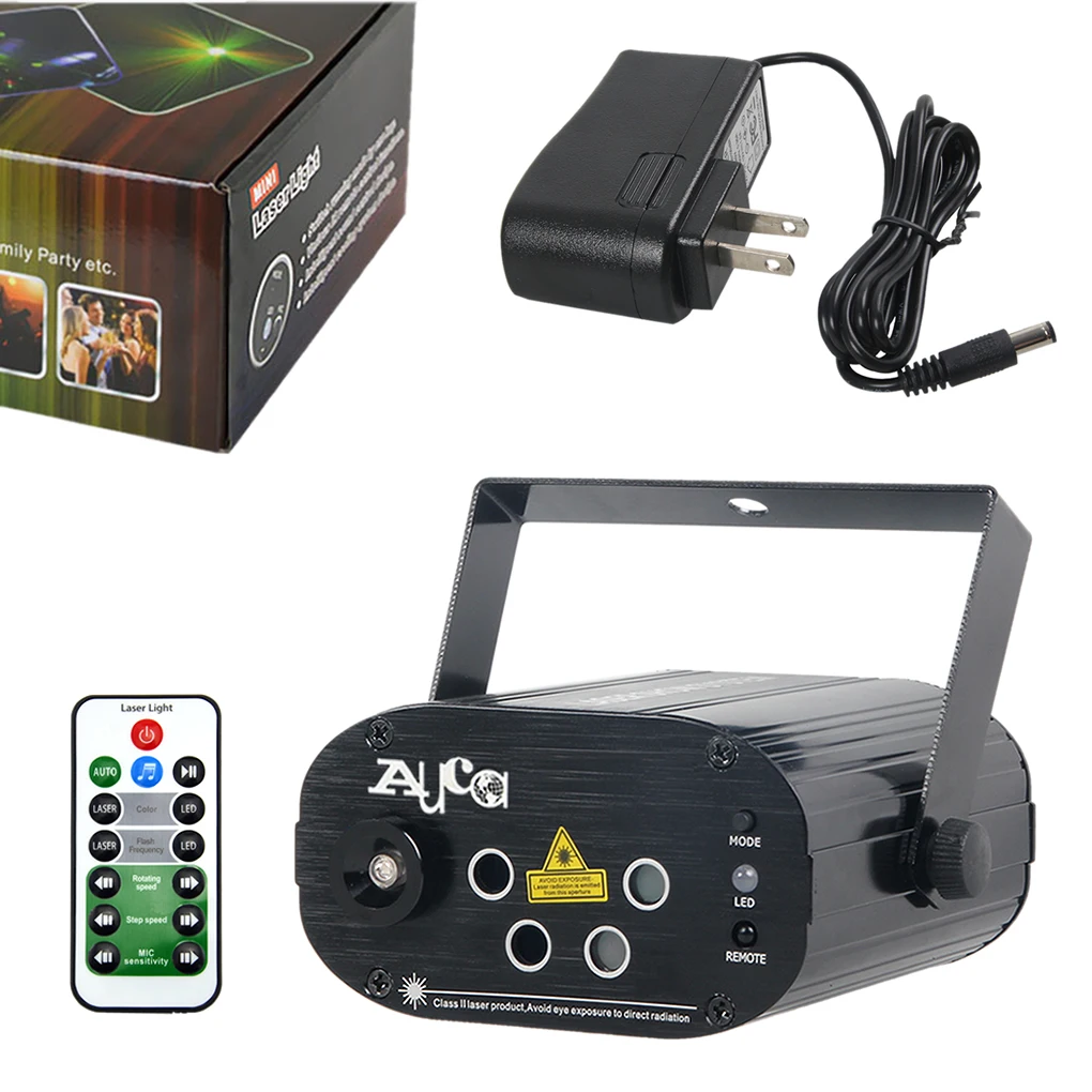 Лазерный проектор 96 Gobos с автоматической регулировкой звука LED лампы для диджея