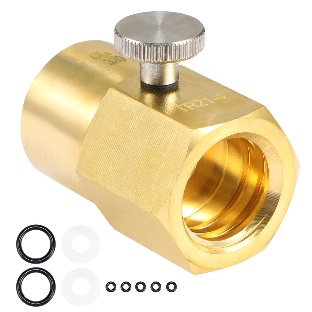 Co2 Tank Adapter Soda Stream SodaStream/Soda Club To External And Hose Kit TR21-4 W21.8 Quick Disconnect Connector | Инструменты