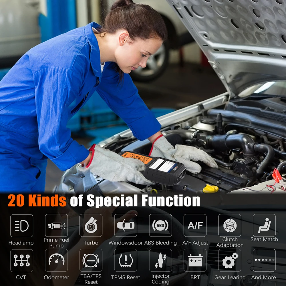 Автомобильный диагностический сканер FOXWELL NT650 Elite OBD2 EOBD|Инструменты сканирования