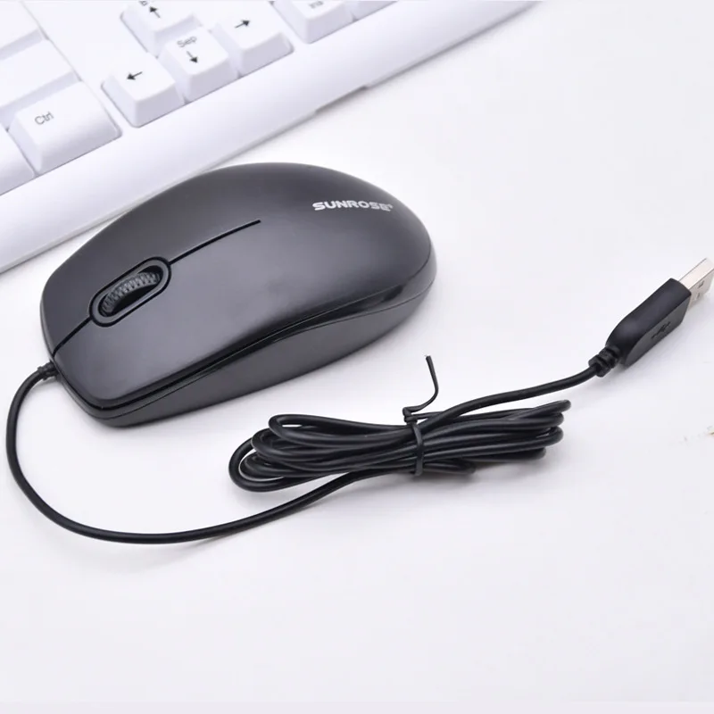 Оригинальная проводная мышь хорошего качества с usb-кабелем компьютерная игровая