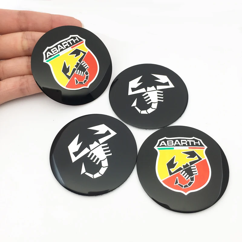 4 шт. 56 5 мм Центральная втулка колеса автомобиля крышка стикер обод эмблема для Fiat