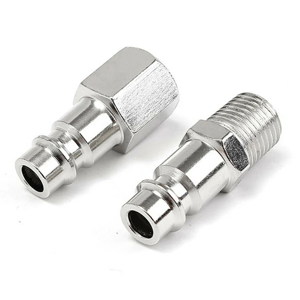 

Hose Connector Compressor Fittings Male Quick Release 5pcs 1/4\\\\\\\" Air Line