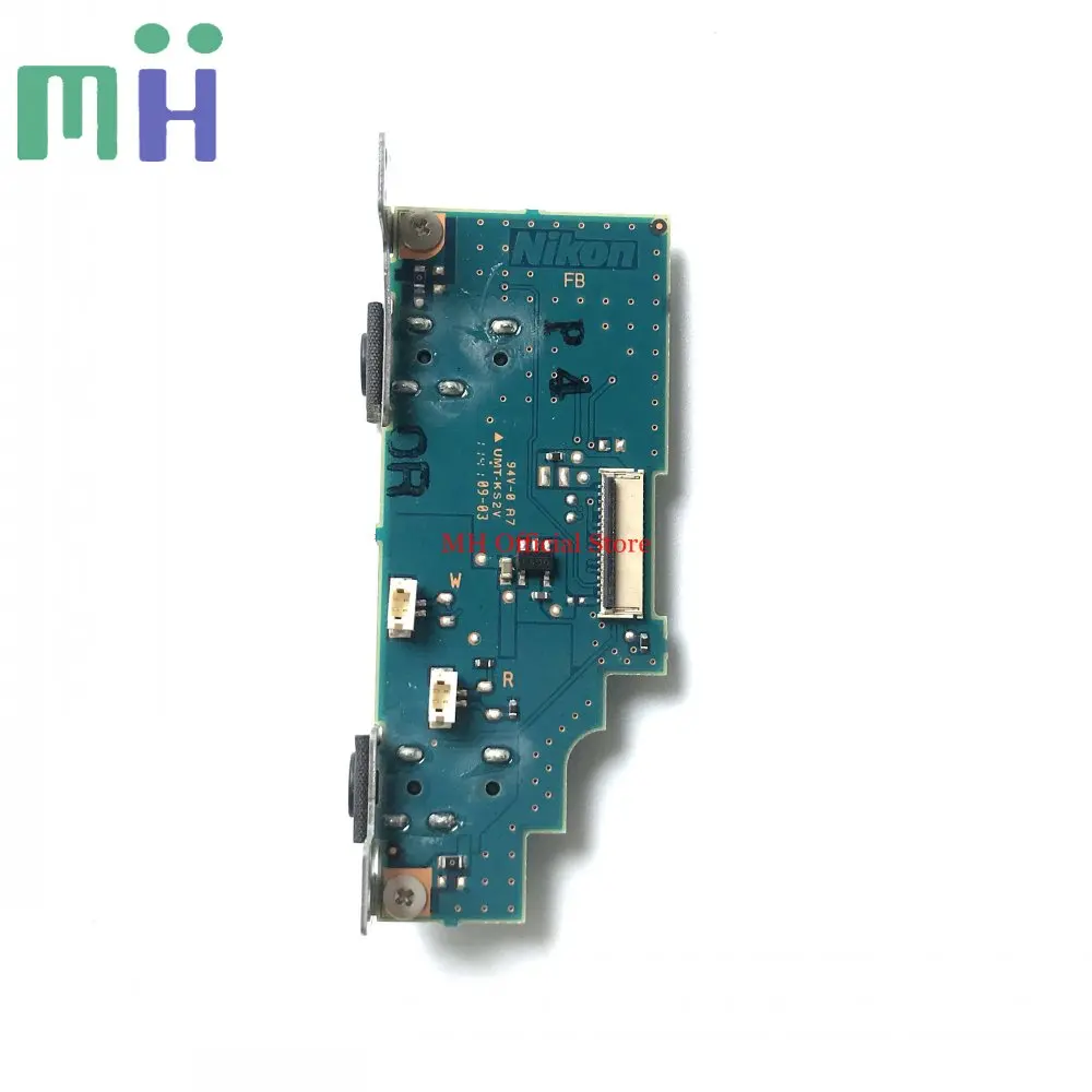 Бывшая в употреблении для Nikon D7000 левый интерфейс печатная плата звуковая карта