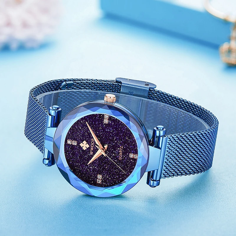 Женские наручные часы WWOOR роскошные брендовые модные повседневные женские