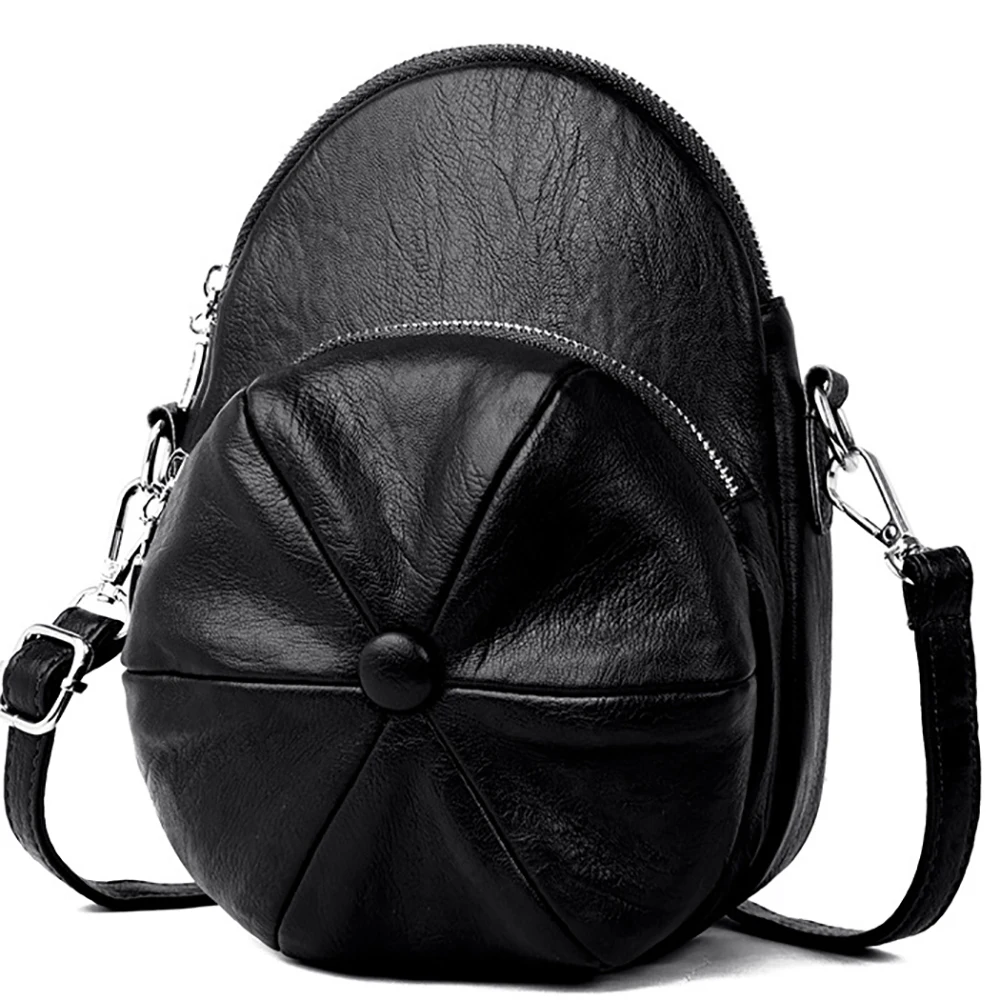 

Fashion Hat Circular Shoulder Bags For Women Female Luxury Designer Messenger Bag Ladies Brand Shopper Packages Free Shipping