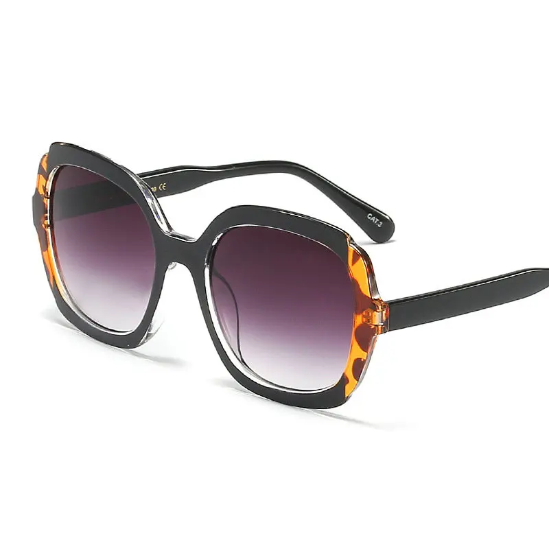 

Большие квадратные бифокальные очки для чтения с серыми линзами, модные мужские и женские весенние очки для дальнозоркости, уличные солнце...