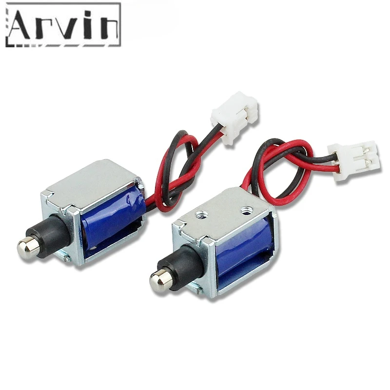 

Mini DC5V electromagnetic lockSmall electronic lockElectric bolt lock magnetic solenoid electric control lock