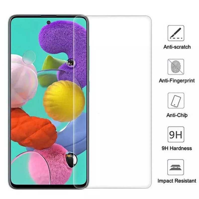 Закаленное стекло KISSCASE для Samsung Galaxy A51 A71 S20 Ultra Plus A6/A8/J3/J4/J6 2018 A30/M30/A20S/A10S/A30S A5/A3/A7