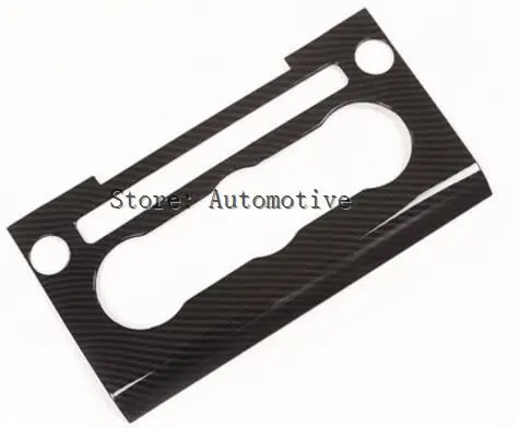 Карбоновая стильная ABS пластиковая центральная консоль панель переменного тока