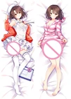 Как поднять скучного девушки Megumi Kato Dakimakura наволочка 59 дюймов постельное белье Подушка Аниме обнимающий фигуру наволочка