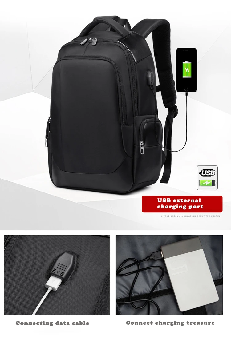 13.3 14.1 15.6 inch Business Laptop Backpack Notebook Bag For Men USD Charging Bag For Macbook Air Pro 13 Acer hp Lenovo ASUS