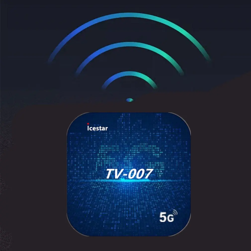 

TV007 Tv Box Smart 4k 5G Wifi Smart Quad-core Wireless Network Set Top Box Dual Frequency Digital TV Set Top Box