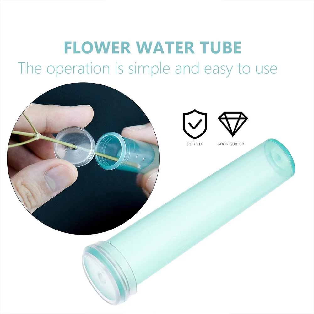 

90pcs Durable Flower Water Tube Practical Floral Tubes Flower Nutrition Tube