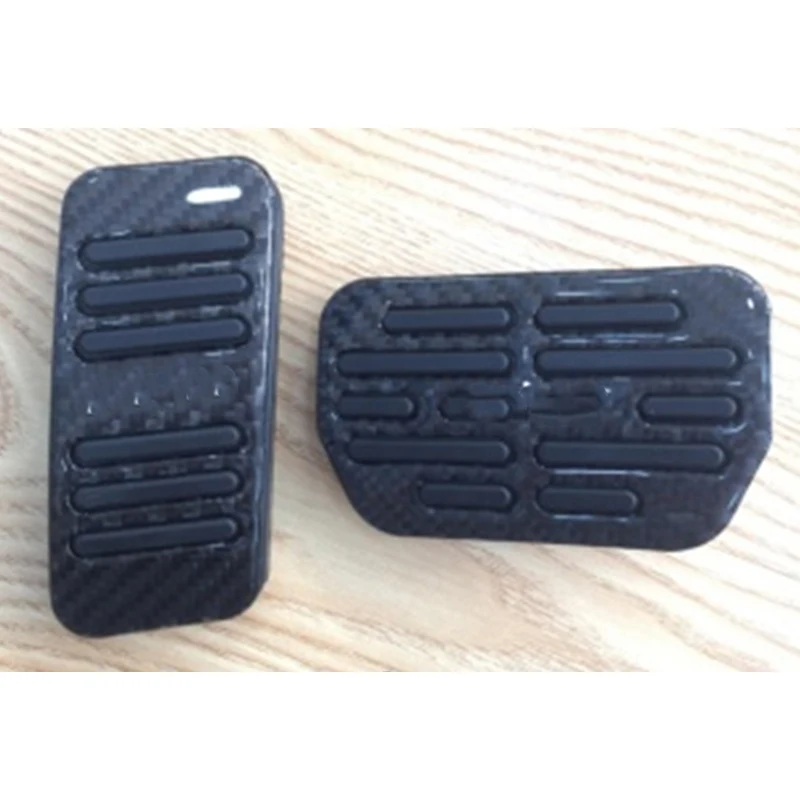 

For Toyota C-HR Carbon Fiber Accelerator Pedal Brake Pedal Cover Protection & Decoration Car Accessories Anti-slip