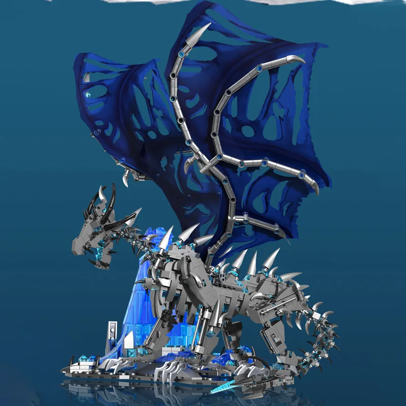 Yeshin K91 морозный дракон королева Sindragosa строительные блоки сборные кирпичи для