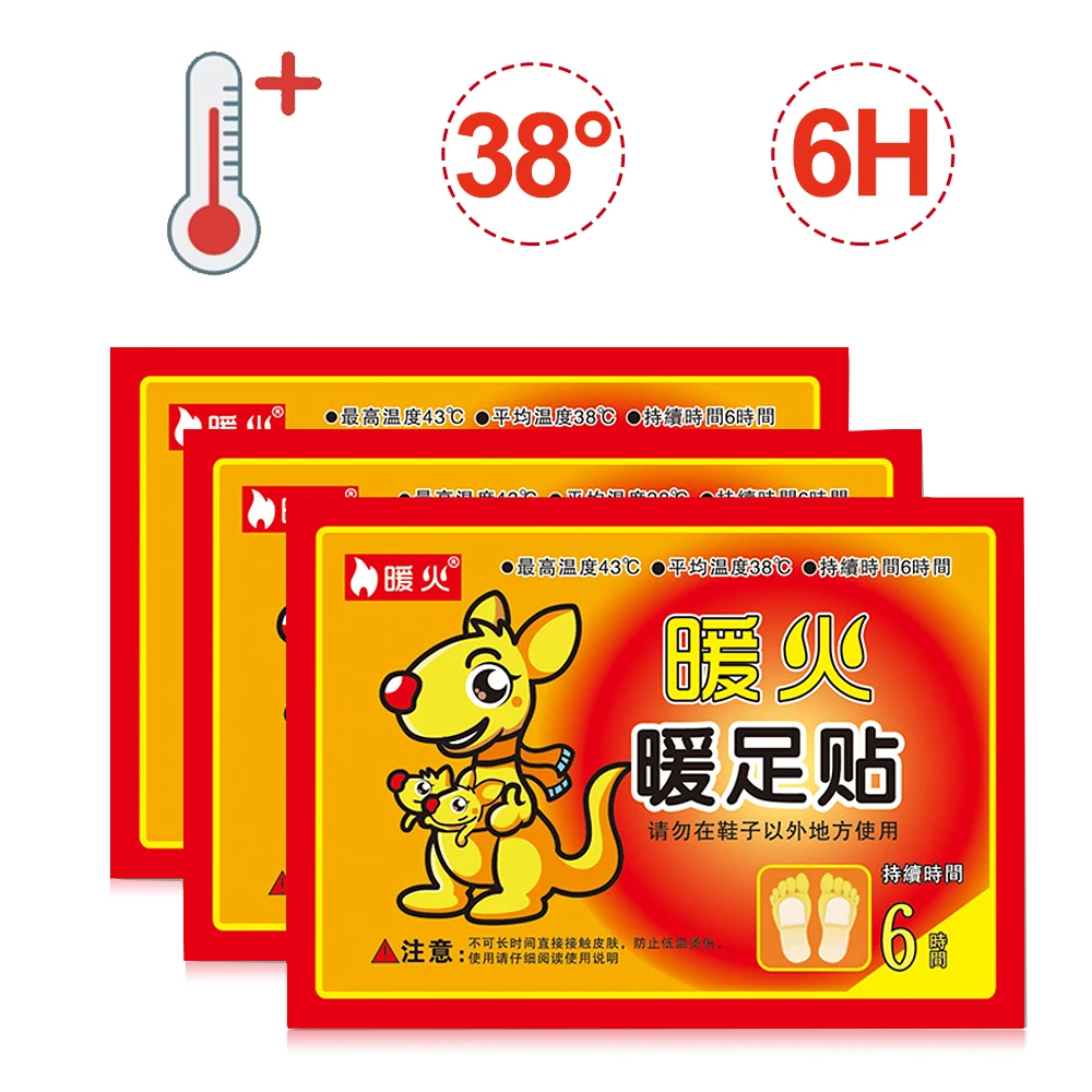foot warmer sticker heating pad keep leg heat body hot pack feet stick | Дом и сад