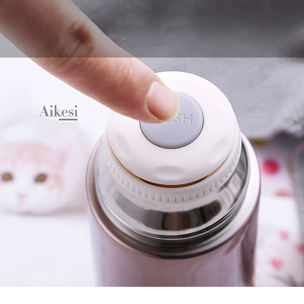 Portable warmth Crown Water Bottle Outdoor Mug Cup Travel Bottles Vacuum Cup Child School Therm Home and Garden Tool Supplies