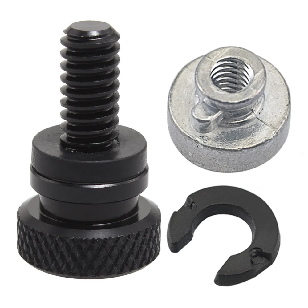 Motorcycle 6mm Thread Fender Seat Bolt Screw Nut For Harley Street Glide Road Ultra Iron 883 Forty Eight 1200 Custom | Автомобили и