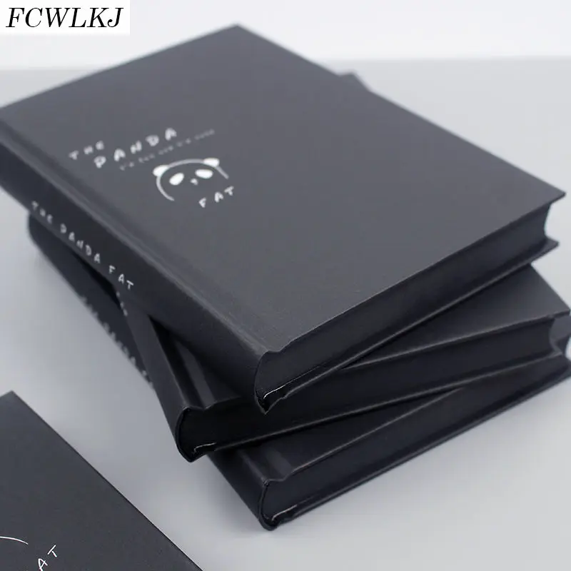 

Black Notebook Black Paper 128 Sheets 130*185mm All Black Inner Pages Graffiti Hand Book Creative DIY Hand-Painted Diary