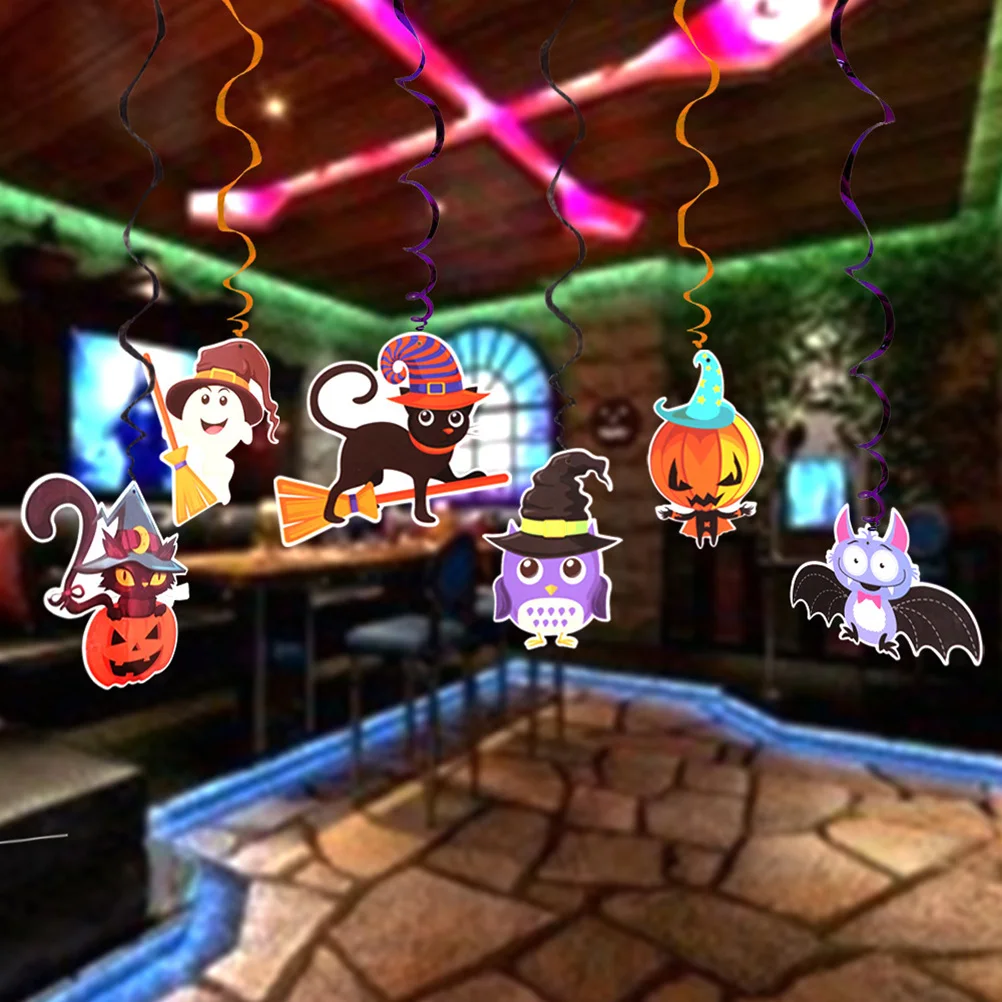 2 комплекта Декоративная гирлянда в форме сотовой сферы на Хэллоуин|Украшения