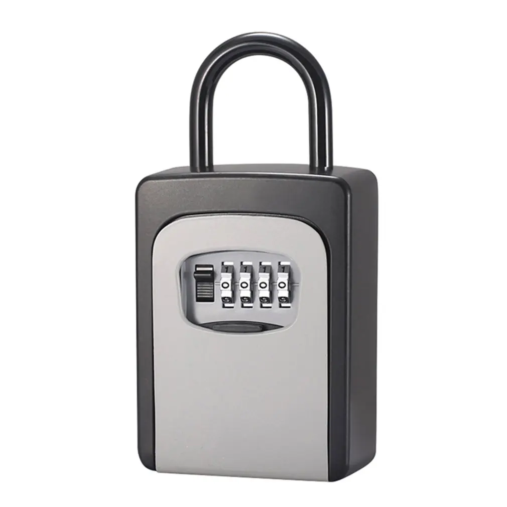 1 шт. коробка для ключей хранения ящик из алюминиевого сплава сейф