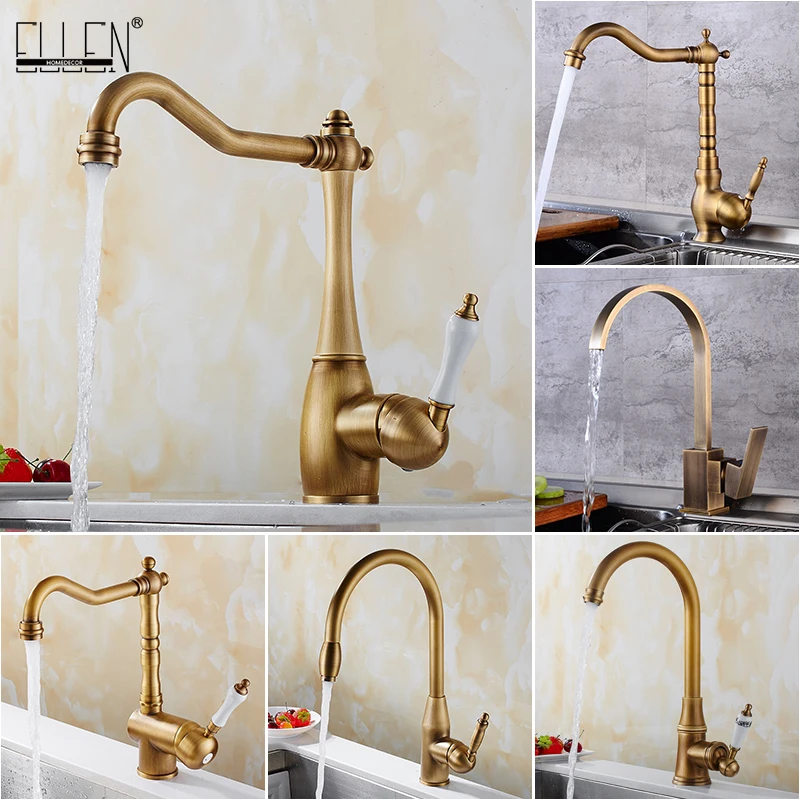 360 Rotate Swivel Faucet Hot Cold Water Tap Mixer Kitchen Si