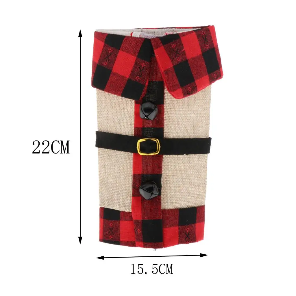 

Wine Bottle Cover Bags Snowman Santa Claus Christmas Table Decor Xmas Gifts