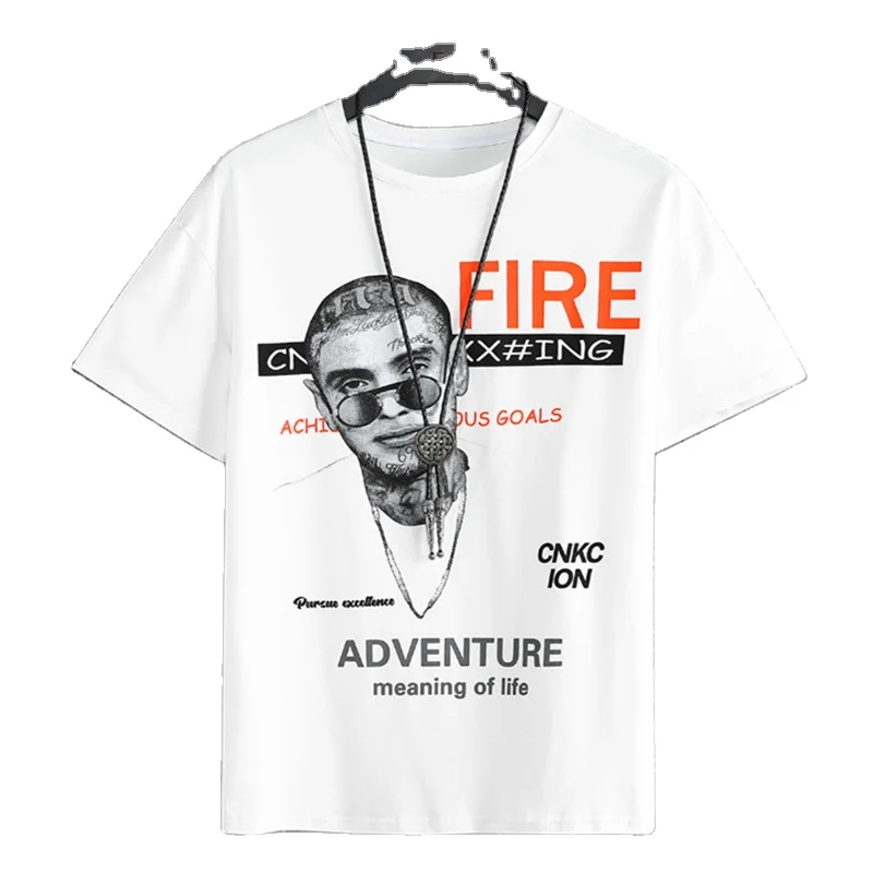 

New Design Printing Tops For Men's Clothing Men's Casual T Shirt