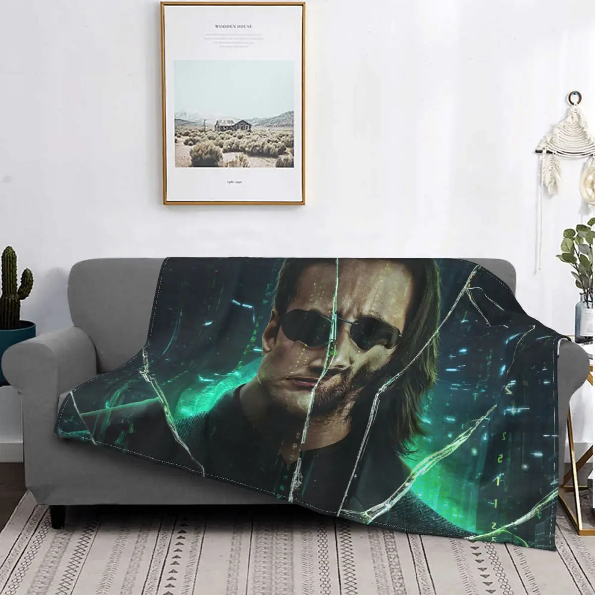 

Matrix Resurrections Blanket For Home Decoration Anime Anti-pilling Flannel Blankets Suprise Gifts