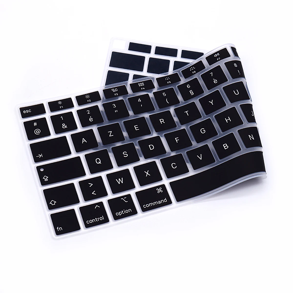 Чехол для клавиатуры AZERTY US силиконовый MacBook Air 13 дюймов с Touch ID A2337 M1 | Компьютеры и