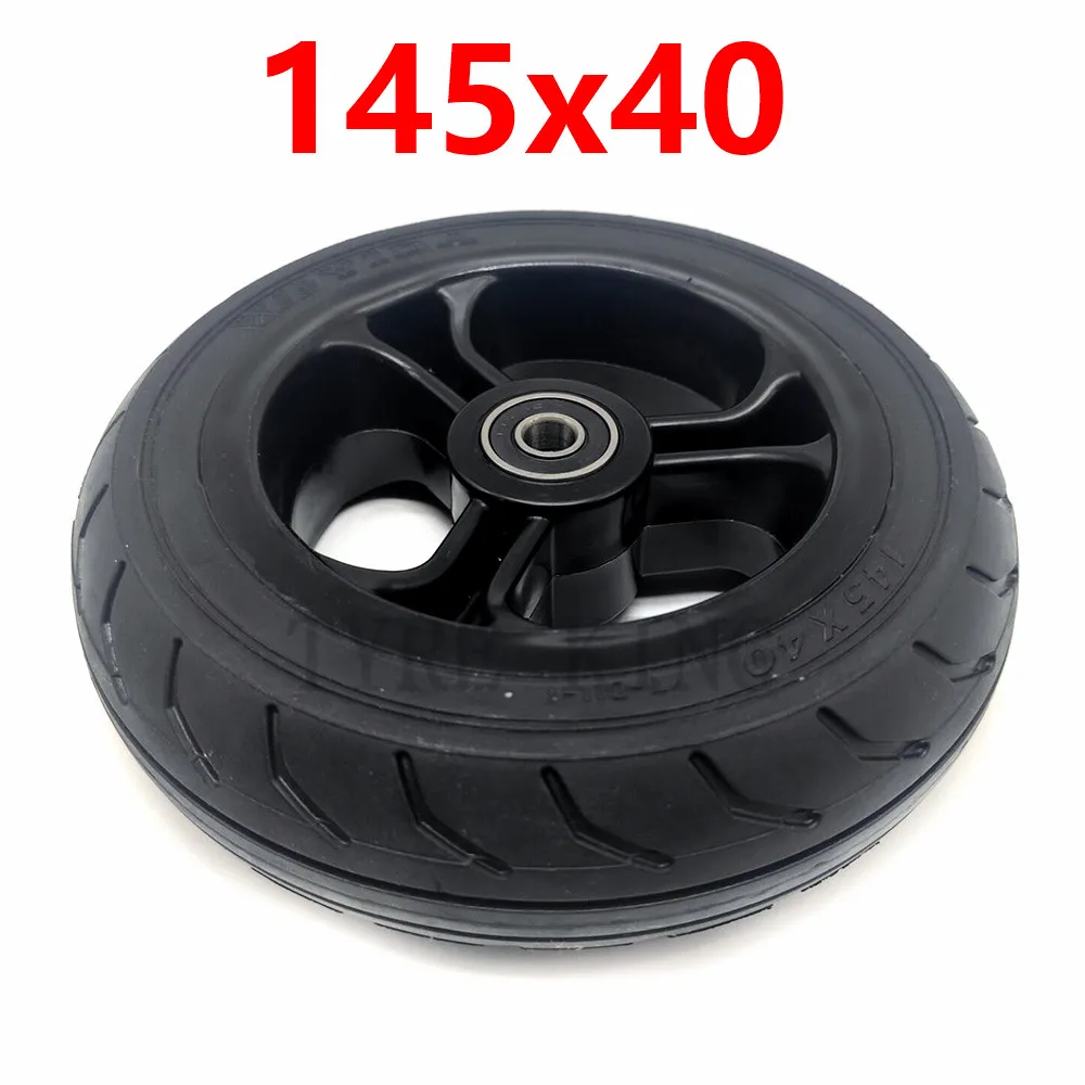 Взрывобезопасный 145x40 твердые шины колеса с пластиковым ободом для