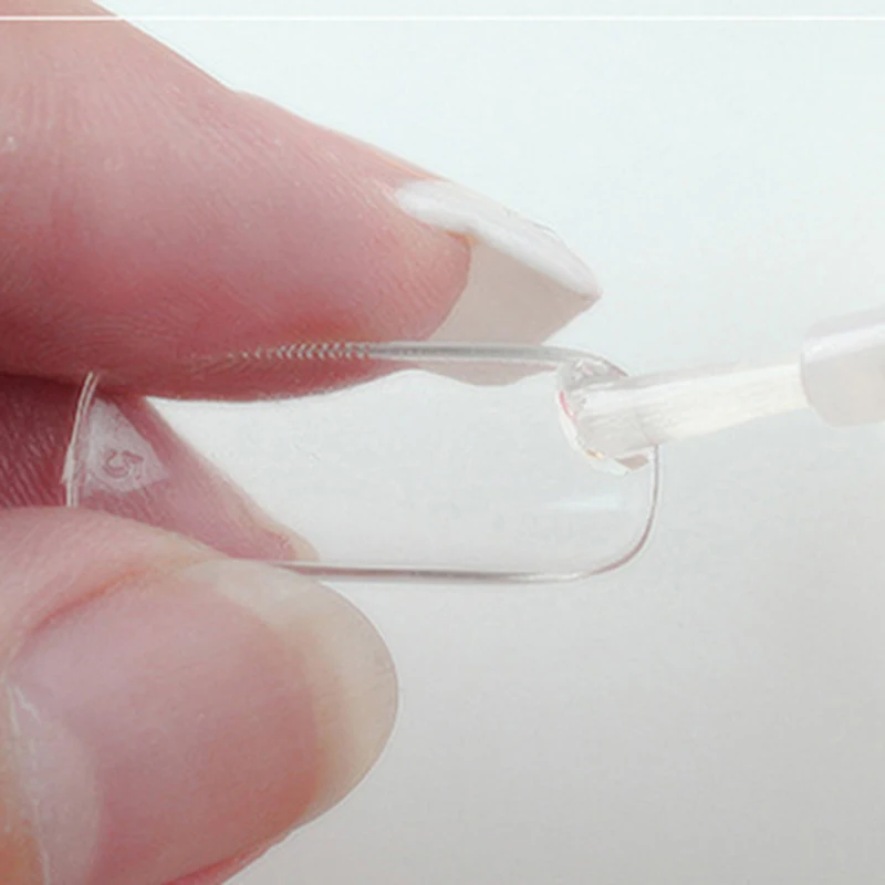 Сильный клей для ногтей с кисточкой накладные ногти блестящий акрил кистью