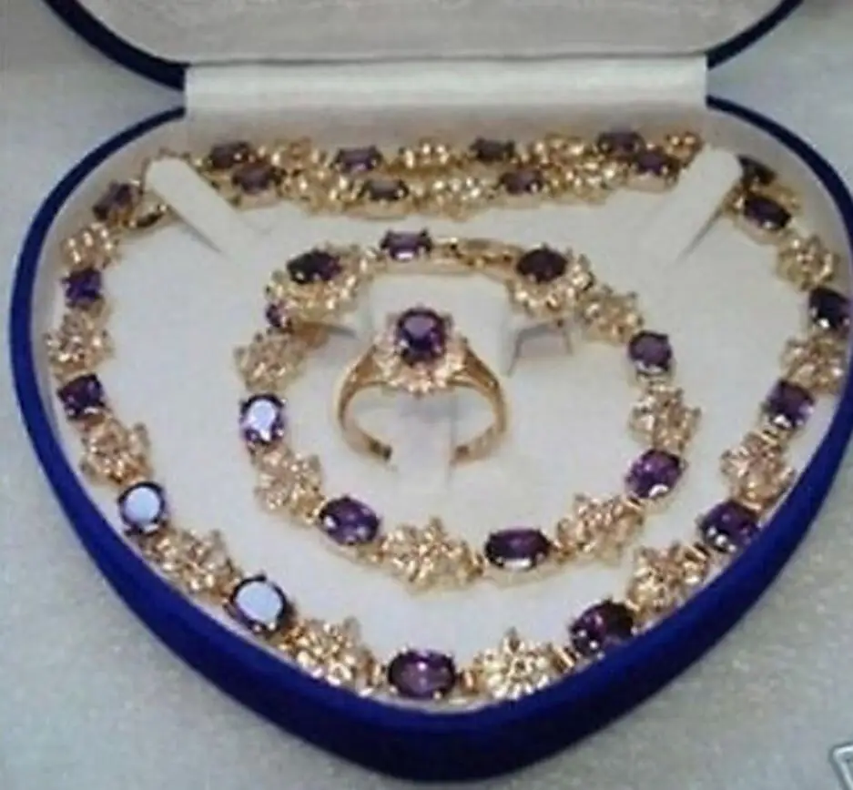 Модные ювелирные изделия бесплатная доставка комплект из сережек браслетов