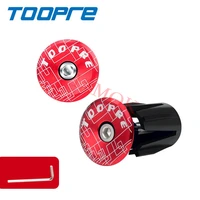 toopre bicycle aluminium alloy grip cap iamok mountain bike colour expansion locking plug 20 8g