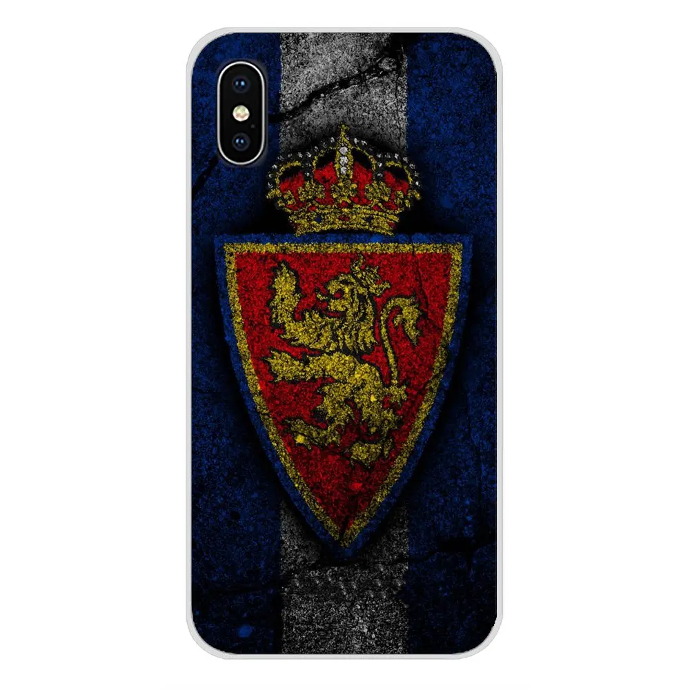 Accessories Phone Cases Covers For Huawei Nova 2 3 2i 3i Y6 Y7 Y9 Prime Pro GR3 GR5 2017 2018 2019 Y5II Y6II Real Zaragoza Logo | Мобильные