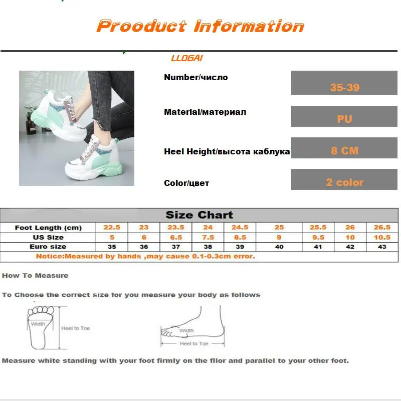 

Lace-up Rubber Wedges Shoes for Women Vulcanized Shoes Woman Autumn Round Toe PU Platform Sneakers for Women Dad Sports Shoes