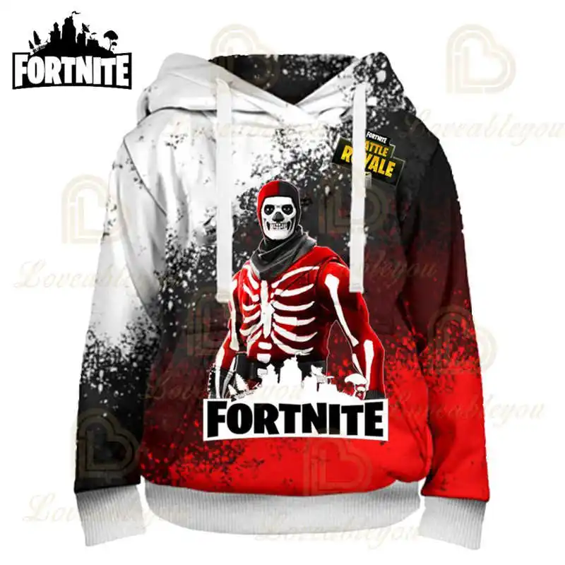 

3d Fortnite Jacket Victory Game Sudaderas Children Kids Boys Girls Pullover Tops Battle Royale Hoodie Sweatshirt Baby Clothes